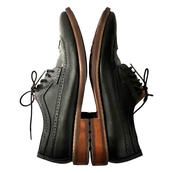 Mens Madden Black M-Amped Wingtip Derby Dress Shoes Lace Up Size 9M main image 11